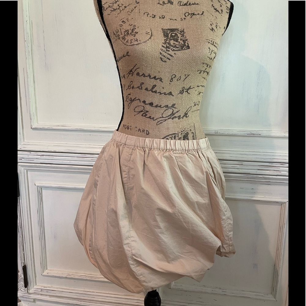 J Crew Khaki Bubble Skirt